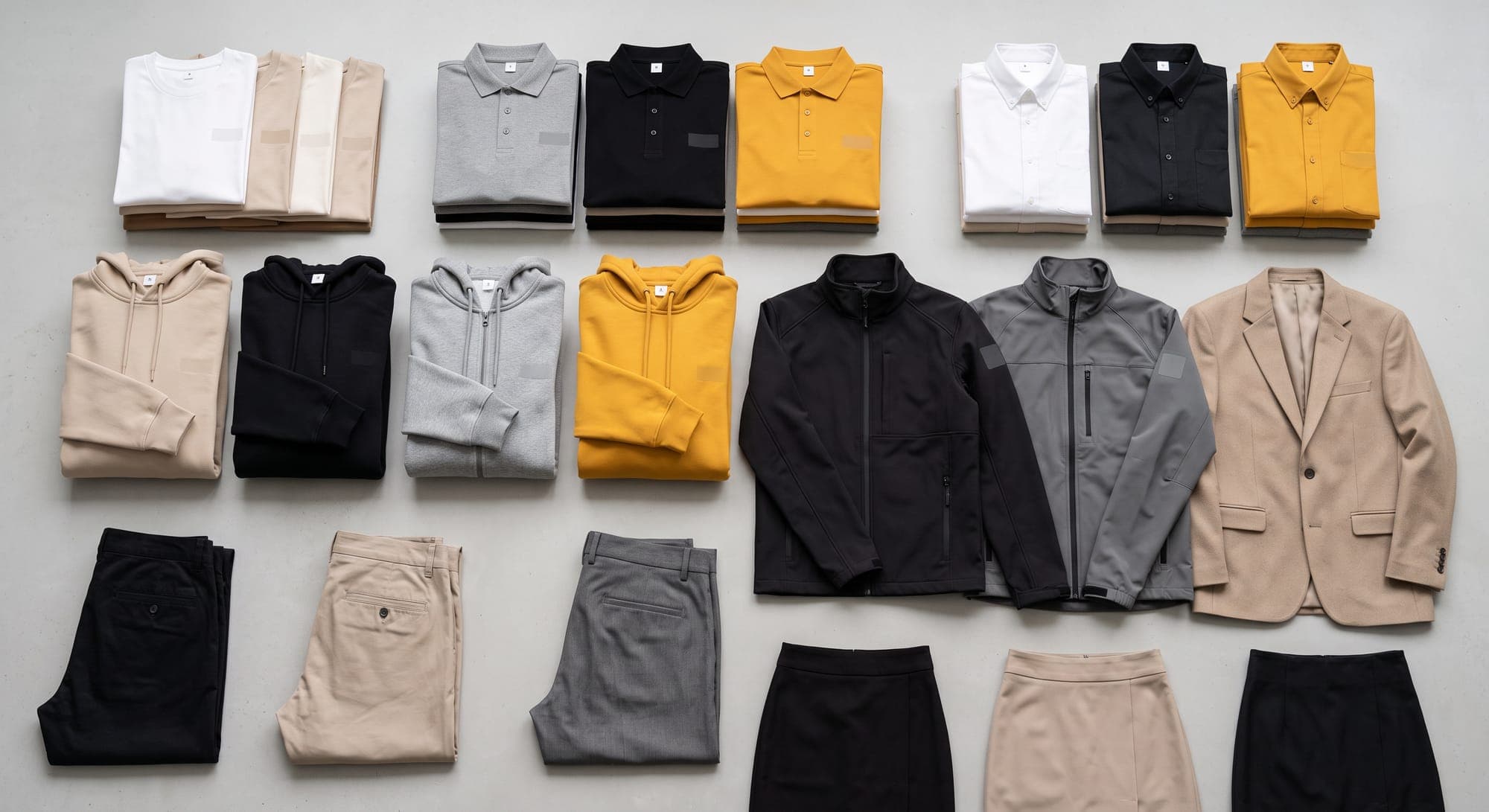 Corporate-Fashion-Kollektion aus der Fertigung von Texside