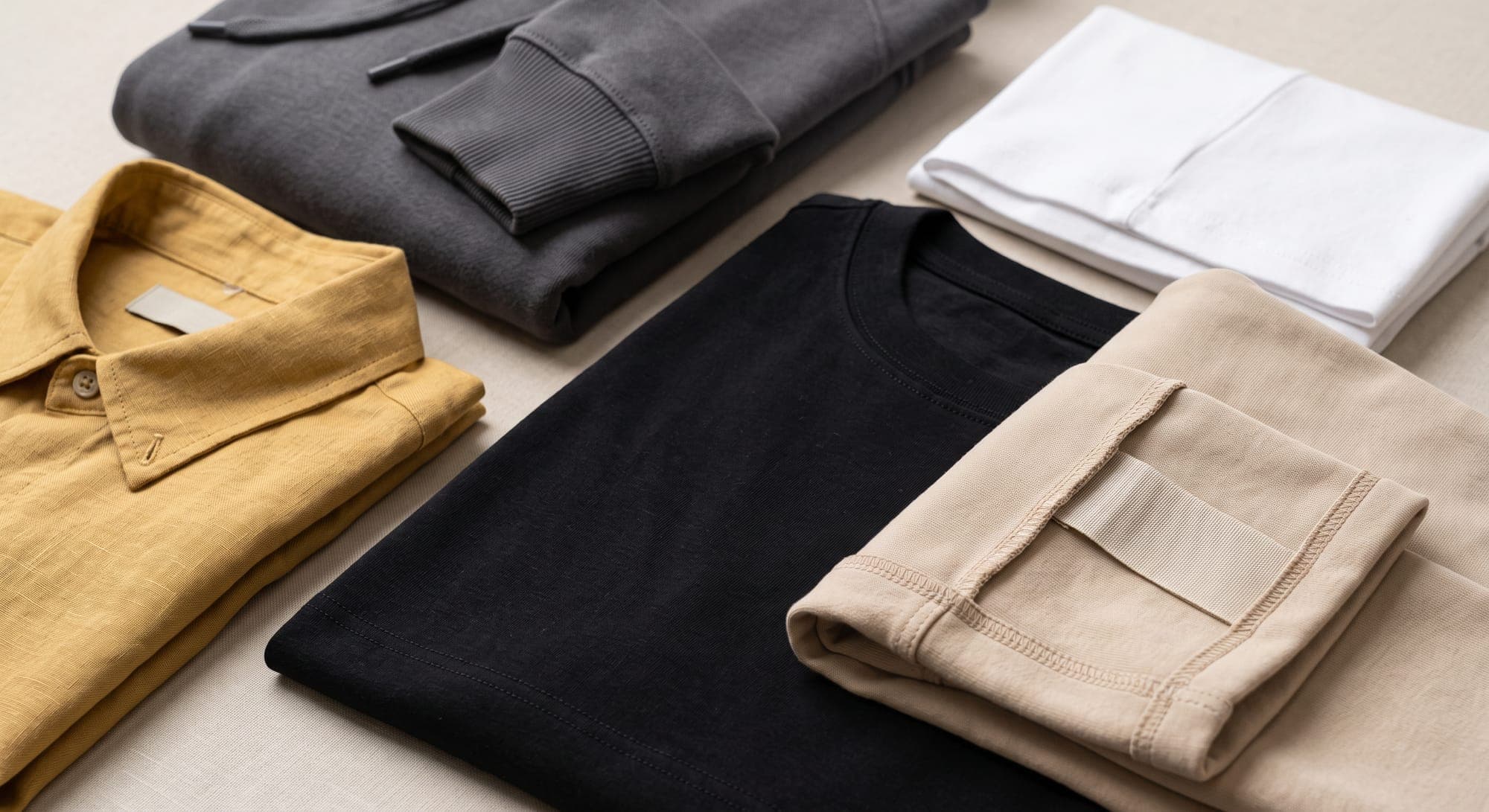 Serienteile einer Private-Label-Produktion von Texside